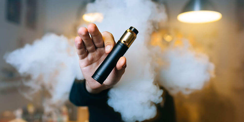 How electric cigarette effect oral health?