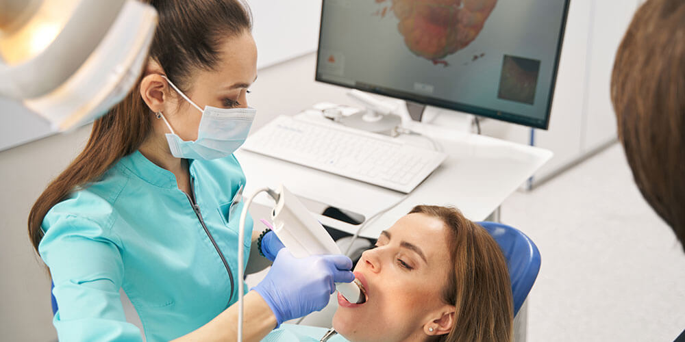 What are intraoral pictures?
